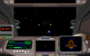 Backlash: A Turret Gunner Simulation Gameplay (DOS)