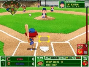 Backyard Baseball 2001 Gameplay (Windows)