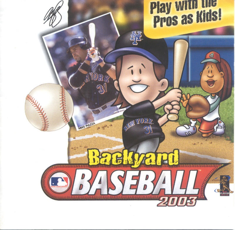 Backyard Baseball 2003 Game Cover