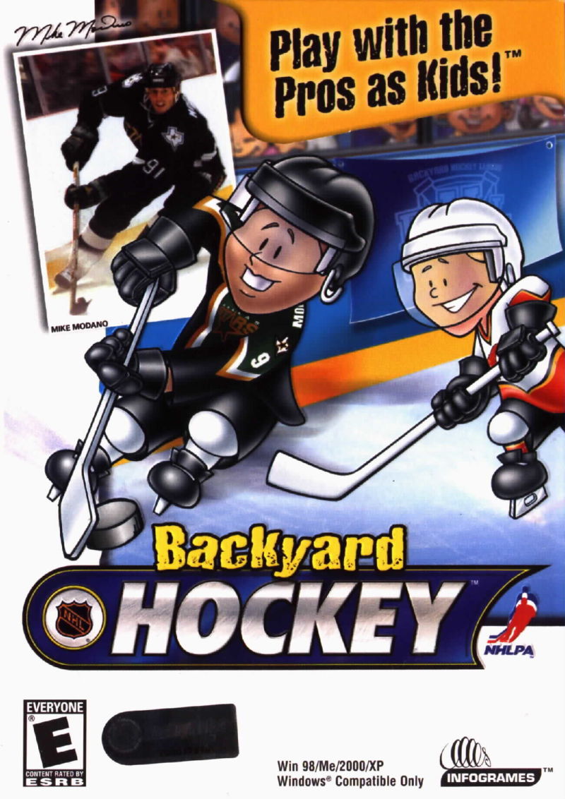 Backyard Hockey Game Cover