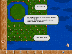 Baldies Gameplay (DOS)