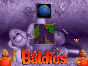 Baldies Gameplay (DOS)