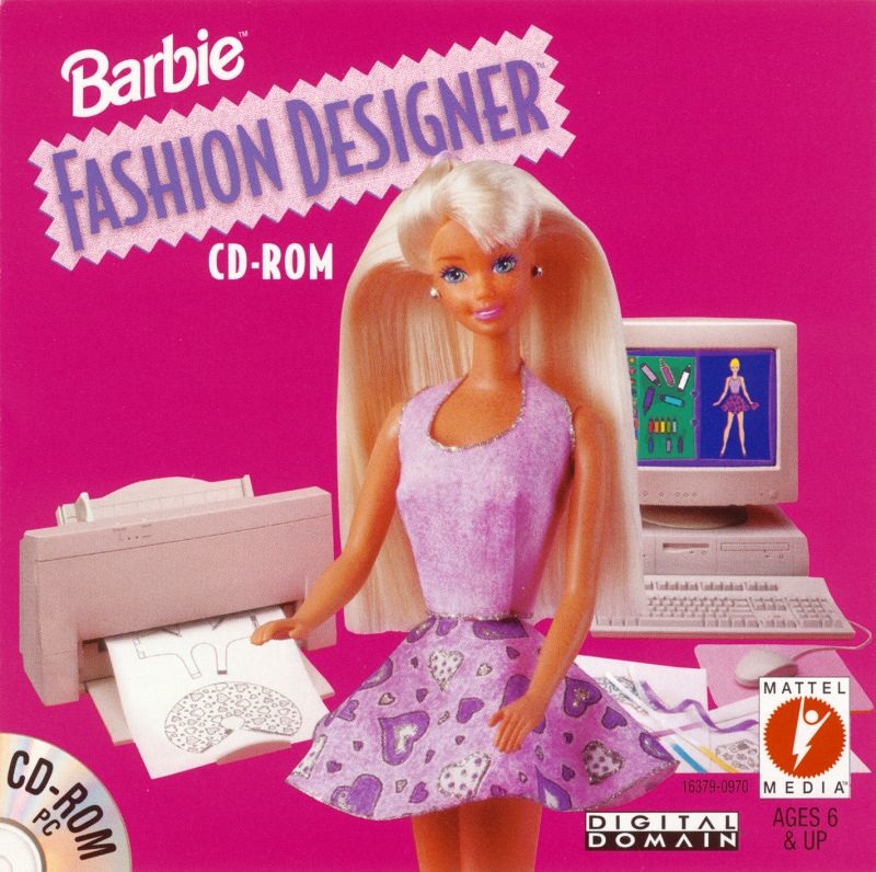 Barbie Fashion Designer Game Cover