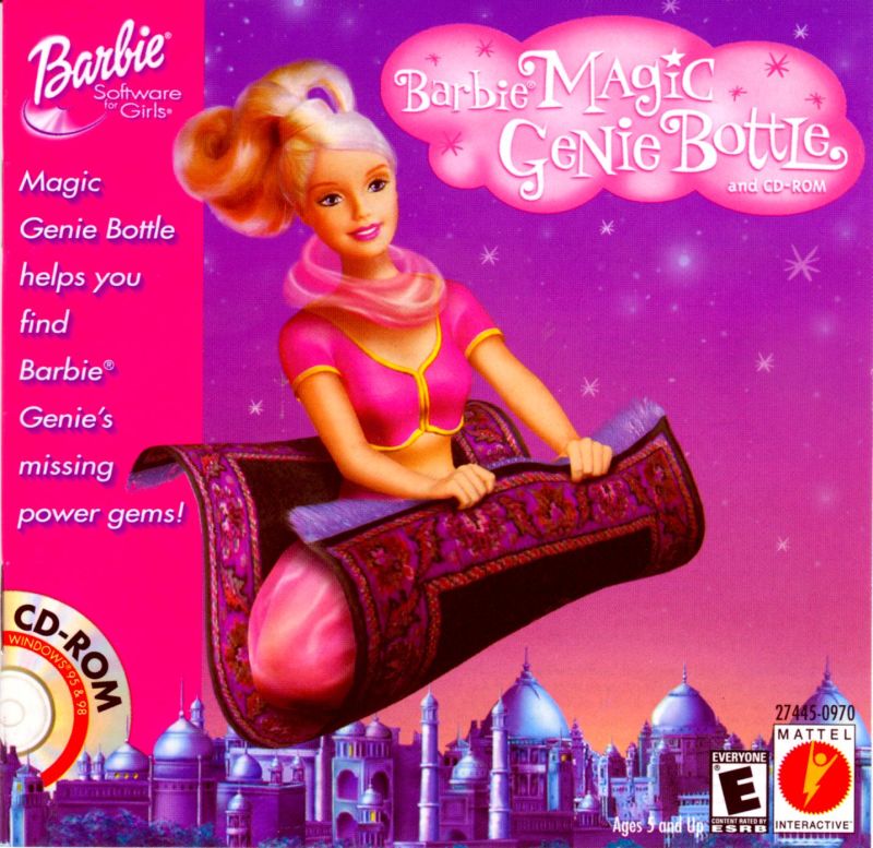 Barbie Magic Genie Bottle Game Cover