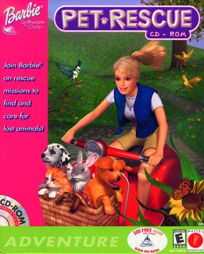 Barbie: Pet Rescue Game Cover