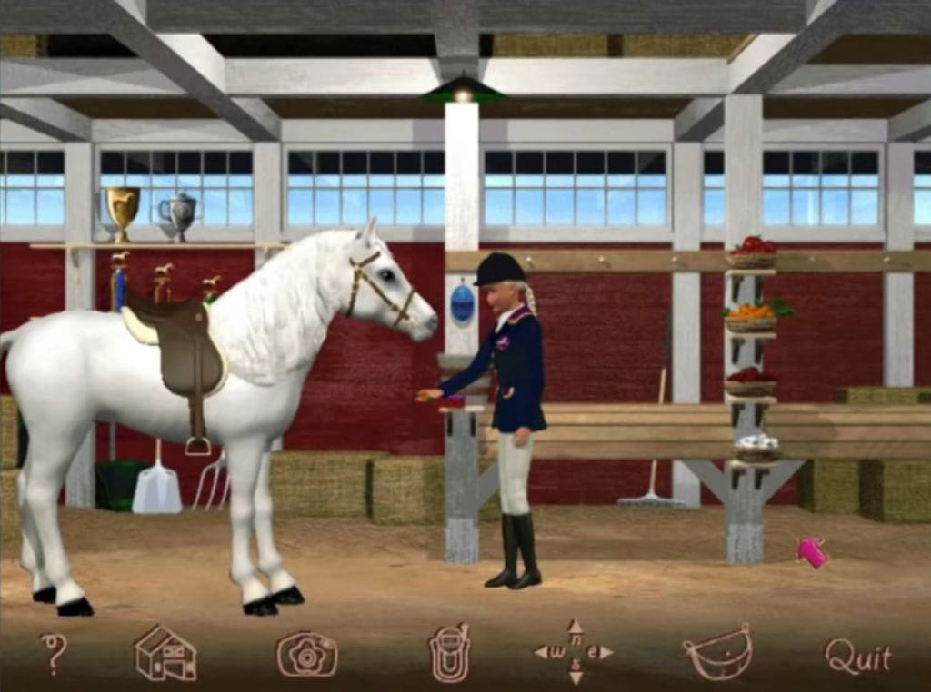 Gry Barbie Konie Psy I Koty Barbie Riding Club - Old Games Download