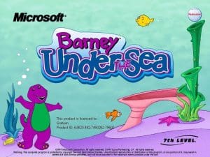 Barney Under the Sea Gameplay (Windows)