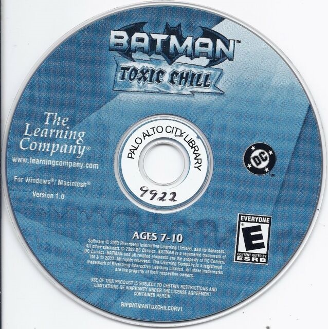 Batman Tocix Chill 2004 CD Cover