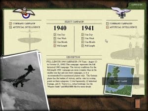 Battle of Britain Gameplay (Windows)