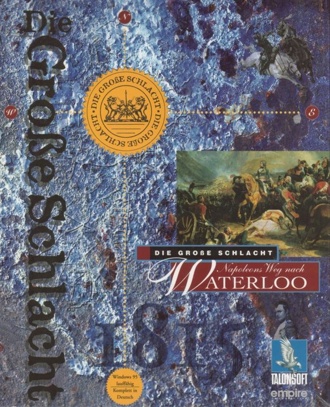 Battleground 8 Prelude to Waterloo Game Cover