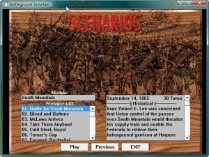 Battleground 5: Antietam Gameplay (Windows)