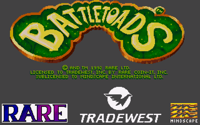 Battletoads Gameplay (Amiga)