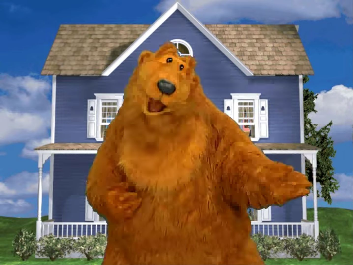 Bear And The Big Blue House Mouse