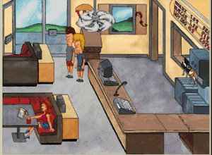 Beavis and Butt-Head in Virtual Stupidity Gameplay (Windows)
