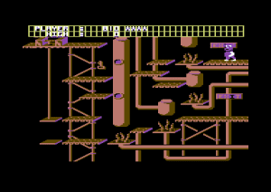 Beer Belly Burt's Brew Biz Gameplay (Commodore 64)