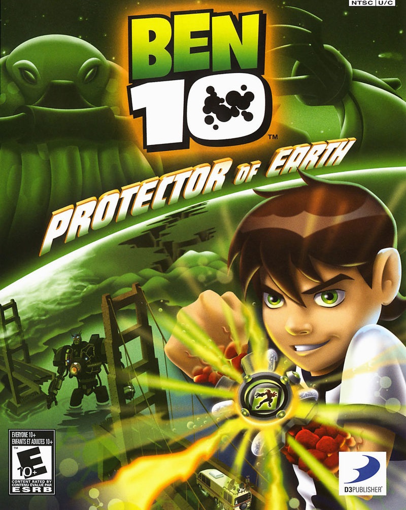 Ben 10 Protector of Earth Game Cover