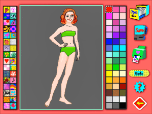 Benningham Mall International Paper Dolls Gameplay (Windows)