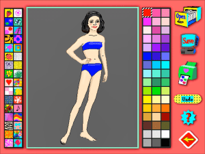 Benningham Mall International Paper Dolls Gameplay (Windows)