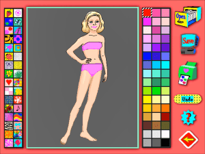 Benningham Mall International Paper Dolls Gameplay (Windows)