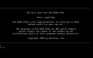 Big Blue Disk #28 Gameplay (DOS)