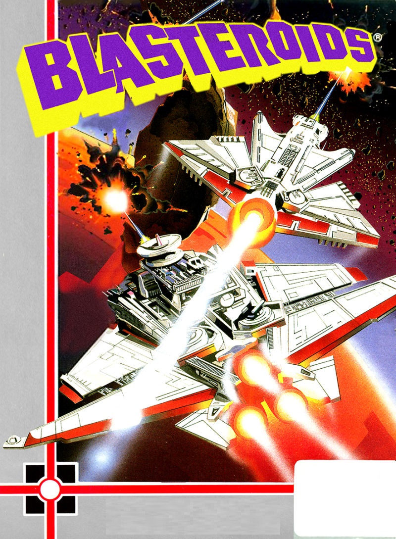 Blasteroids Game Cover