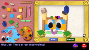 Blue's Clues 009: Art Project Gameplay (Windows)