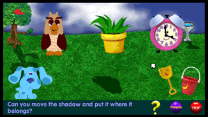 Blue's Clues 118: Shadow Matching Gameplay (Windows)