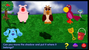 Blue's Clues 118: Shadow Matching Gameplay (Windows)