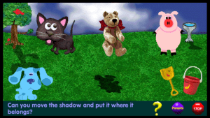 Blue's Clues 118: Shadow Matching Gameplay (Windows)