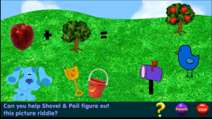 Blue's Clues 120: Picture Riddles Gameplay (Windows)