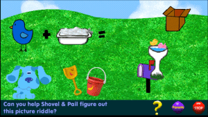 Blue's Clues 120: Picture Riddles Gameplay (Windows)