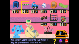 Blue's Clues 208: Counting With Cash Register Gameplay (Windows)