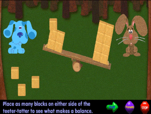 Blue's Clues 218: Teeter-Totter Gameplay (Windows)