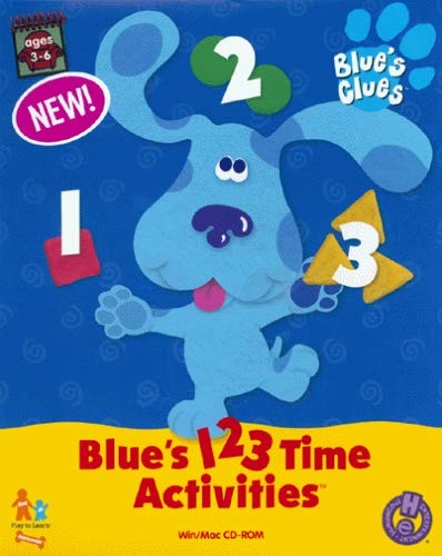 Blue's Clues: Blue's 123 Time Activities Game Cover