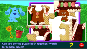 Blue's Clues: Jigsaw Puzzles Gameplay (Windows)
