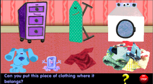 Blue's Clues: Laundry Time Gameplay (Windows)