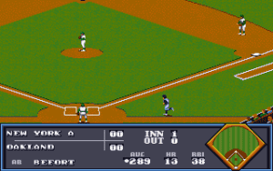 Bo Jackson Baseball Gameplay (DOS)