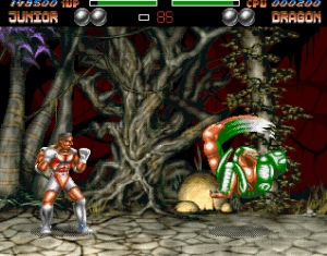 Body Blows Galactic Gameplay (Amiga)