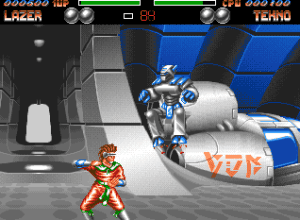 Body Blows Galactic Gameplay (Amiga)