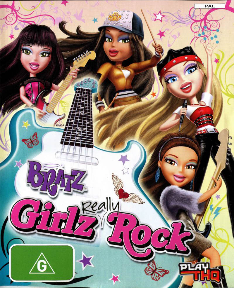 Bratz Girlz Really Rock Game Cover