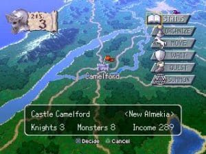 Brigandine: The Legend of Forsena Gameplay (PlayStation)