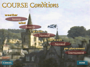 British Open Championship Golf Gameplay (Windows)