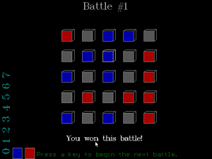British Square Gameplay (DOS)