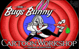 Bugs Bunny Cartoon Workshop Gameplay (DOS)