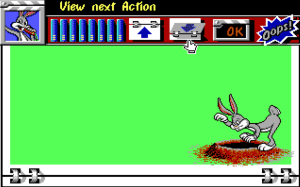 Bugs Bunny Cartoon Workshop Gameplay (DOS)