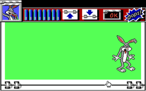 Bugs Bunny Cartoon Workshop Gameplay (DOS)