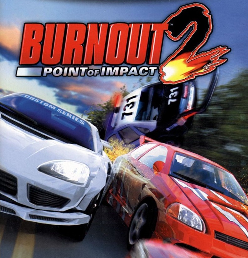Burnout 2: Point of Impact Game Cover