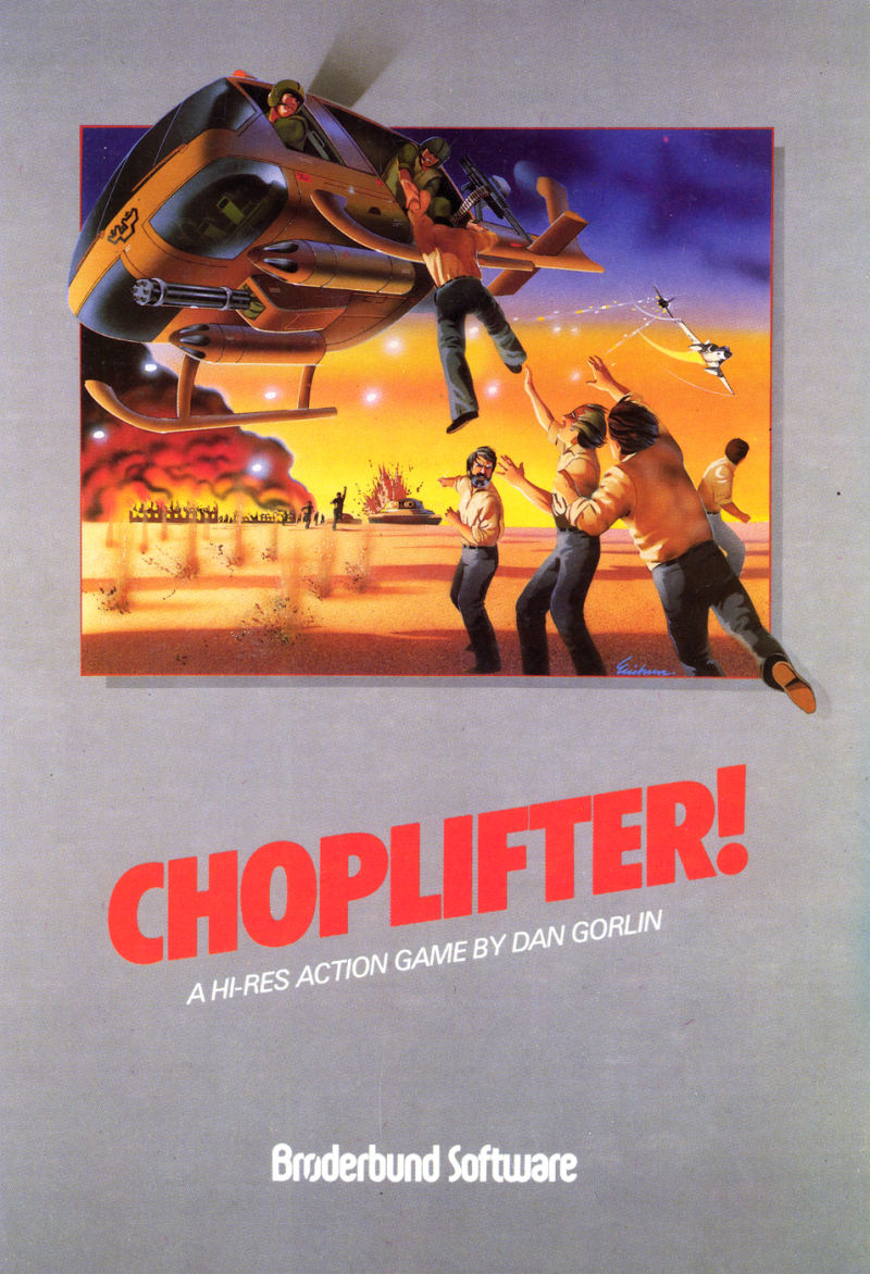 Choplifter Game Cover
