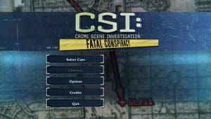 CSI: Crime Scene Investigation - Fatal Conspiracy Gameplay (Windows)