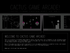 Cactus Arcade Gameplay (Windows)